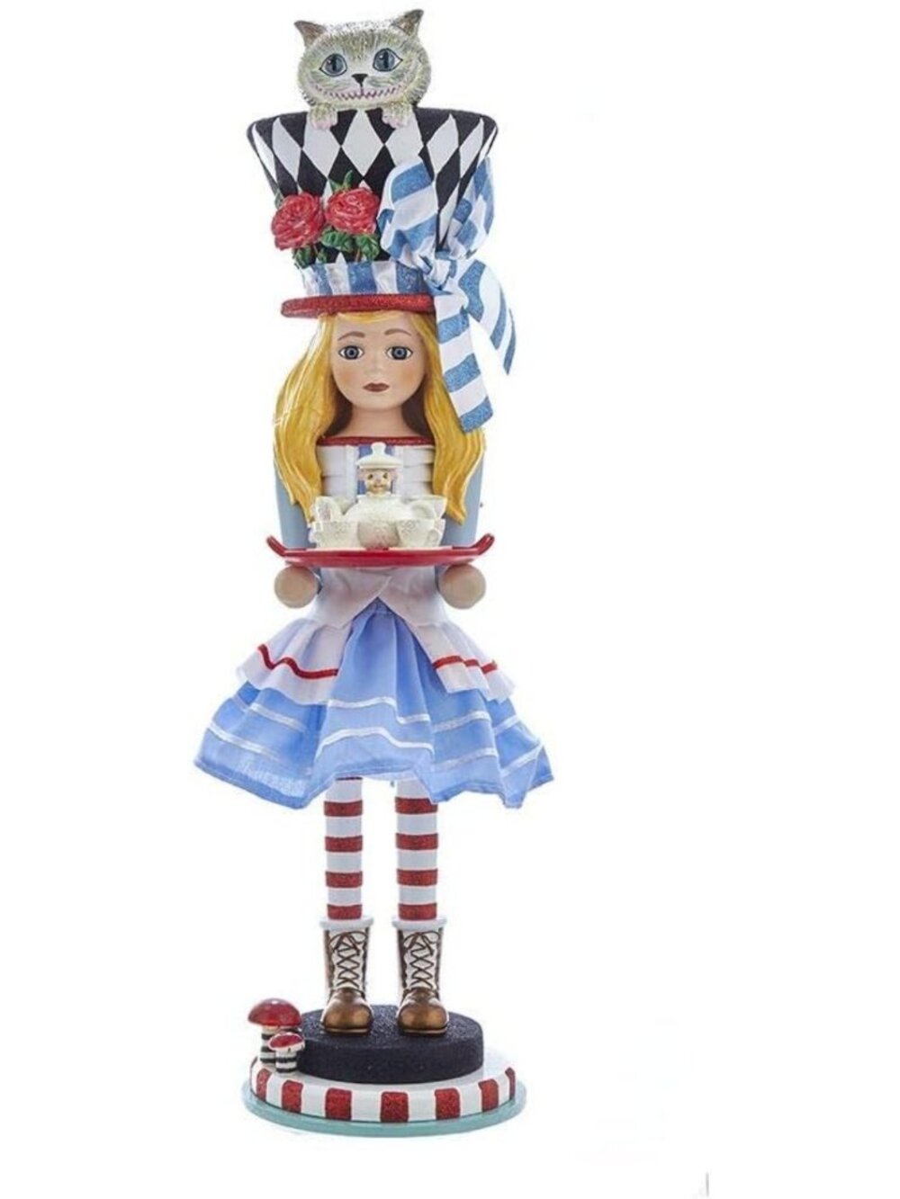 Colorful 19.5" Nutcracker Figurine - Festive Holiday Decor for Home & Gifts